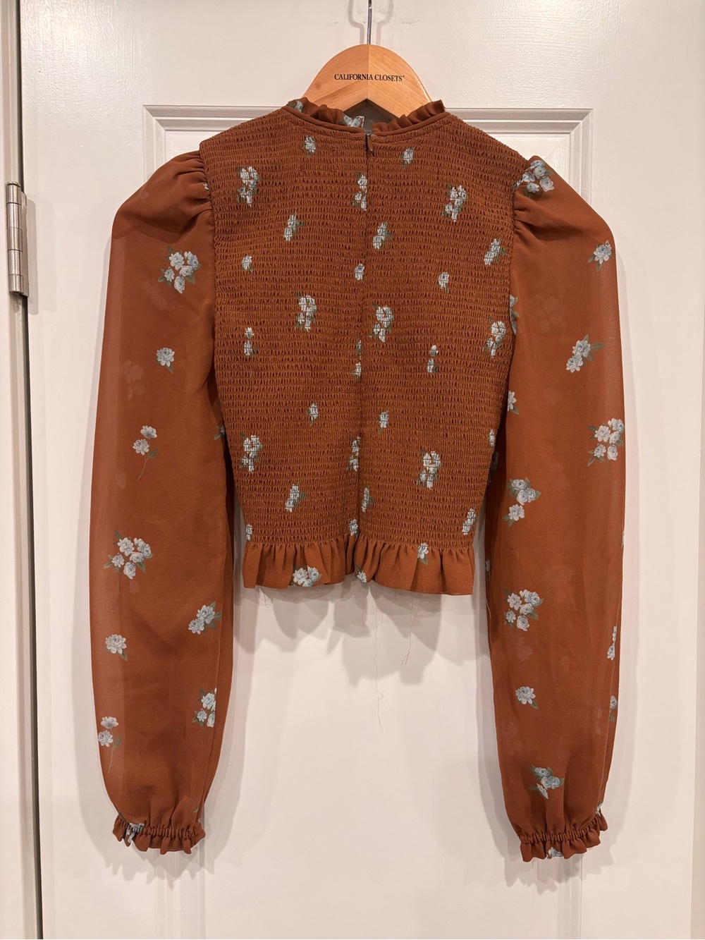 Wilfred Caramel Floral Tempest Blouse